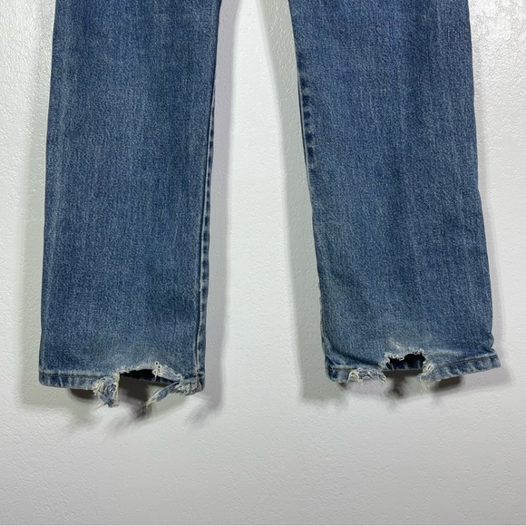 Wrangler Jeans Boys 12 Reg. Adjustable Waist. Excellent condition. Wear on hem. - Picture 4 of 8